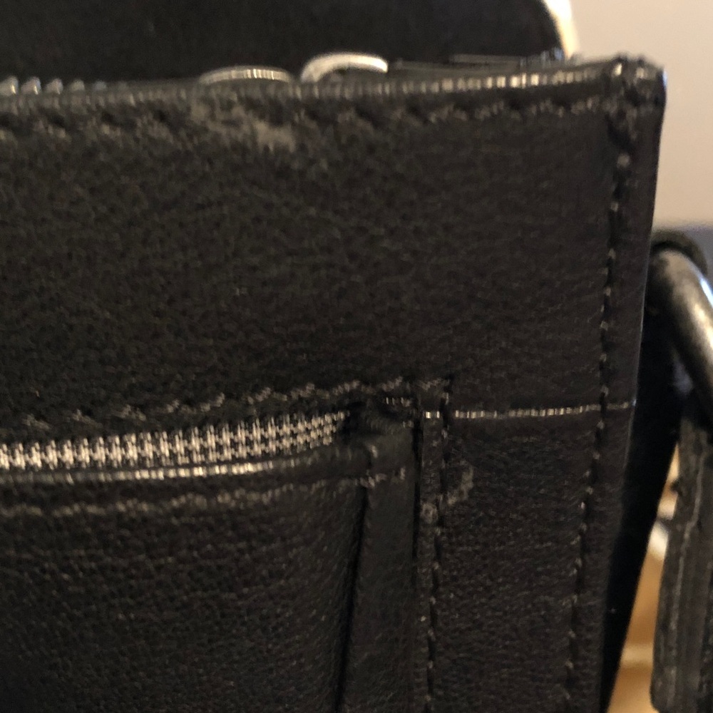 Spikes & Sparrow Leather Crossbody Shoulder Bag - Picture 6 of 13